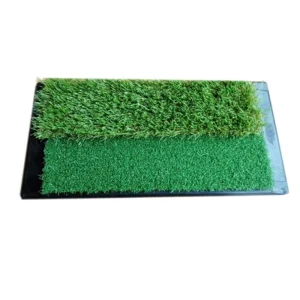 Mini Golf A40 Turf Mat Rubber Base Putting Hitting Practice for Driving Range Golf Net Training Aids