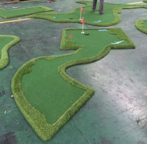 Mini Golf Artificial Grass Putting Green Mat Golf Training Aid Professional Golf Practice Grass Mat