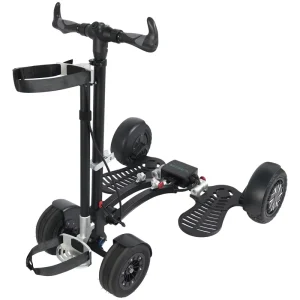 Mini Golf Cart 1600W Folding Electric Golf Scooter 3-in-1 Electric Golf Trolley with Umbrella