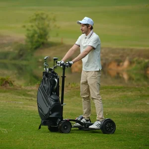 Mini Golf Cart 18 Hole Golf Pushcart 35km Range Chinese Made Aluminum Dual drive Golf Cart