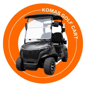 Mini Golf Carts 2 Seater Club Car Comfortable Seats 4 Wheel Small Electric Golf Cart