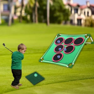 Mini Golf Chipping Training Set Portable for Backyard Indoor Family Training and Competition OEM Service