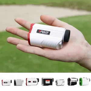 Mini Golf Laser Rangefinder Slope Compensation Vibration Small Pocket Size Long Distance Flag Lock Indoor Outdoor Use