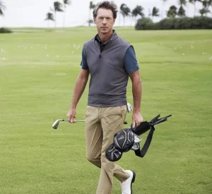 Mini Lightweight Nylon Golf Club Carrier Bag Carry Driving Range Travel Bag Golf Training Case with Adjustable Shoulder Straps