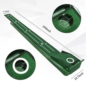 Mini Putter Golf Ready to Ship Portable Golf Putting Green Indoor Outdoor Sport Game Putter Trainer Golf Accessories