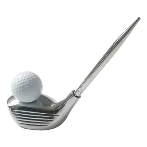 Mini Toy Gift Souvenir Golf Club Head Set Miniature Pen Holder
