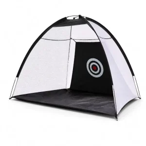 Miniature Golf Practice Cage with Strike Net Target Training Aid