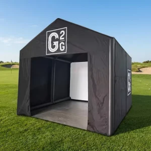 Mobile Inflatable Golf Simulator Enclosure Field Tent for Indoor and Outdoor Training