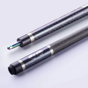Modern Design 18-20oz Stainless Steel Joint Billiard Stick 9-Ball 8-Ball Carbon Fiber Pool Cue for Modern Game Room