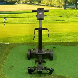 Modern Design Multifunctional Manual Push Auto Follow Golf Trolley 6 Wheels Lithium Golf Carts Electric