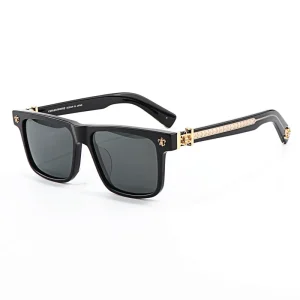 Modern Design Outdoor Square Acetate Custom Logo Shades Frame Men Women Luxury Oversize Party Sunglasses China Factory