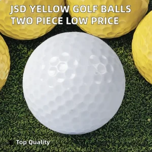 Modern Style Golf Practice Balls Two Piece Rubber Material