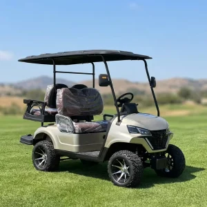 Most Popular Multi functional Four Seater Electric Golf Cart Metal Lithium Battery 70 90km Range 30 50km h Speed 5KW Motor
