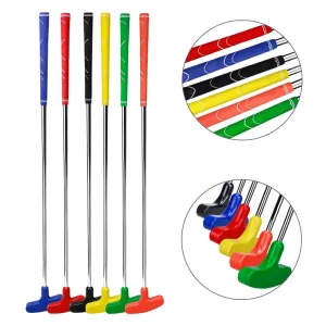 Multi Color Rubber Golf Practice Putter for Kids and Adults Indoors Outdoors