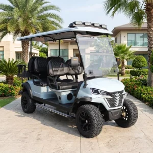 Multi Functional Off-Road Cart Sightseeing Hotel Electric Four-Wheel Utility Golf Cart