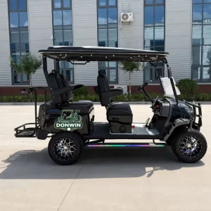 Multi Purpose Golf Cart 100KM Range High Quality Motor for Hotels Campus Use Resorts and Community Transport