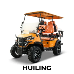 Multi functional 4 Seater Four Wheel Drive Electric Golf Cart Maintenance Free Lithium Battery Metal Construction 30 40km h