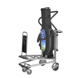 Multi functional Stainless Steel Trolley with Golf Club Storage
