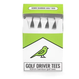 Multiple Color Golf Tees Custom Logo Printing Cigarette Box Bamboo Golf Tees