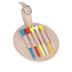 Multiple Color Plastic Golf Tees Golf Accessory Reduced Friction & Side Spin Golf Tees