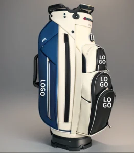 NEW Factory Direct Custom Logo Waterproof Very Light Premium 14 Way Divider PU Leather Cart OEM Golf Bag