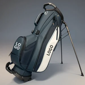 NEW OEM ODM Factory Direct Waterproof Durable Premium Leather with PVC Men Women 6 Way Divider Stand Golf Bags PU