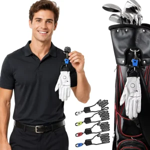 Neoprene Golf Glove Stretcher Hanger Shaper Holder Elastic Self Fixing Closure Keep Gloves Dry Maintain Shape 20g Golf