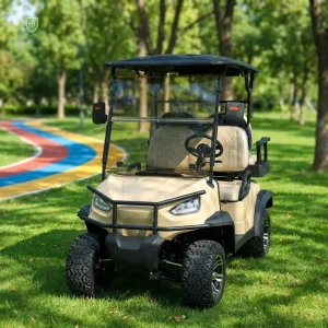 New 4 Seater Electric Golf Cart with Curtis Controller Metal Frame 5000W Motor 100km Range 45km h Max Speed