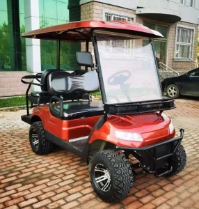 New 4 seater Electric Golf Cart with Comfortable Seats Off road Vehicle Tourist Area Golf Cart