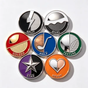 New Arrival Custom Color Golf Ball Marker Poker Chip Golf Divot Ball Marker Golf Ball Position Marker