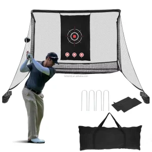 New Arrival Customizable Indoor Outdoor Golf Practice Range Simulator Enclosure Net Factory Training Aids Golf Net