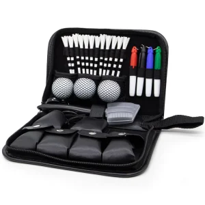 New Arrival Golf Gift Set Case Multifunctional Golf Accessories Golf Tees Ball Markers Rubber Gift Kit