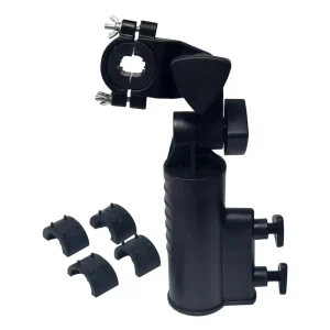 New Arrival Golf Trolley Umbrella Holder Stand with Push Cart & Umbrella Accessories