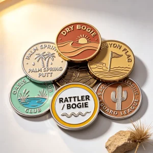 New Arrivals Sublimation Laser Golf Ball Marker Ball Marker Golf Ball Markers