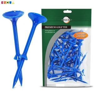 New Big Cup Custom Golf Tee Golf Ball Holder Practice 2-Decker Golf Tees for Driving Range Mat OEM/ODM Factory Supply