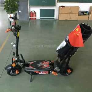 New Chinese Two Wheels Electric Golf Trolley Cart Electric Scooter Electric Golf Trolley for Riding