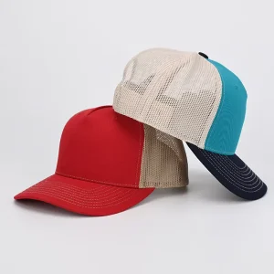 New Curved Brim Custom Baseball Cap Embroidery Five Piece Set Goorras Elastic Cap Supplier