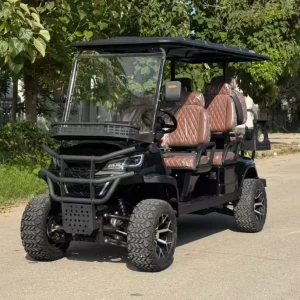 New Custom Street Legal 6 Seater Golf Cart Ready Fast Worldwide Shipment