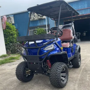 New Design 4 Seater 4 Wheel Lifted Electric Golf Cart Scooter Lithium Golf Cart Off Road Carros De Golf De Alta Calidad