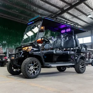 New Design 6 Seater Golf Cart Electric Motor 60v Battery Club Sightseeing Car Electric Golf Scooter