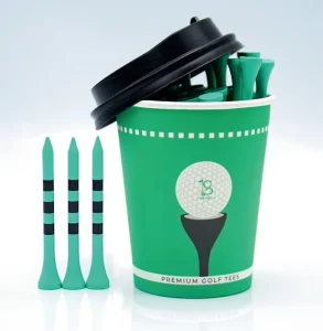 New Design Bamboo Golf Tees Unbreakable Premium Tees De Golf Custom Wooden Golf Tees