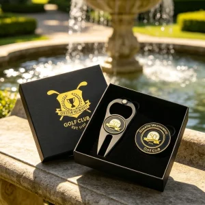 New Design Best Selling Presents Customized Custom Logo Golf Fork Gift Set