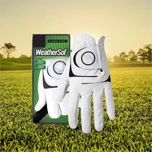 New Design Double Row Finger Grip Golf Gloves Flexibility and Spandex Sheepskin for Outdoor Indoor Sports Factory Direct Sale