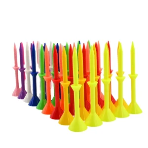 New Design Durable Plastic Golf Tees Accessories for Sport and Events