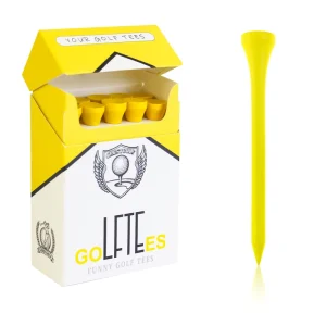 New Design Durable Wood Golf Tees with Gift Boxes Portable 10pcs Golf Tees Box Sets Creative Golf Gift Accessories