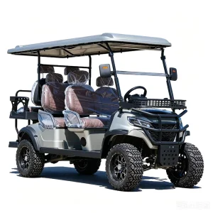 New Design Electric Golf Cart Classic Hunting 4 Wheel Customizable Club Logo with 5 6 Seats & 30 50Km h Speed