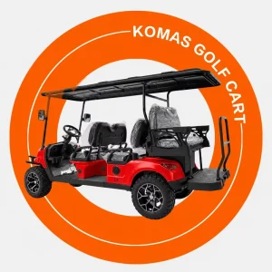 New Design Electric Golf Carts with CE Certification Street Legal Buggy Golf Club Cart Optional Solar Charging