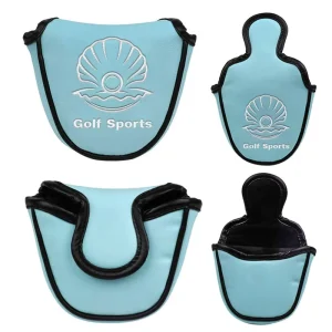 New Design Golf Club Head Cover Customized Logo Color Waterproof Golf Headcover for Putter