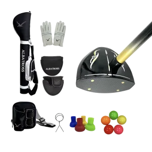 New Design Golf Putter Club Black Wood Customizable Park Golf Clubs With OEM Service
