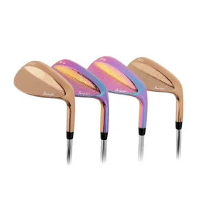 New Design Laser Pattern Custom OEM Brand Complete Set Men Forged CNC Colorful Clubs Golf Wedges